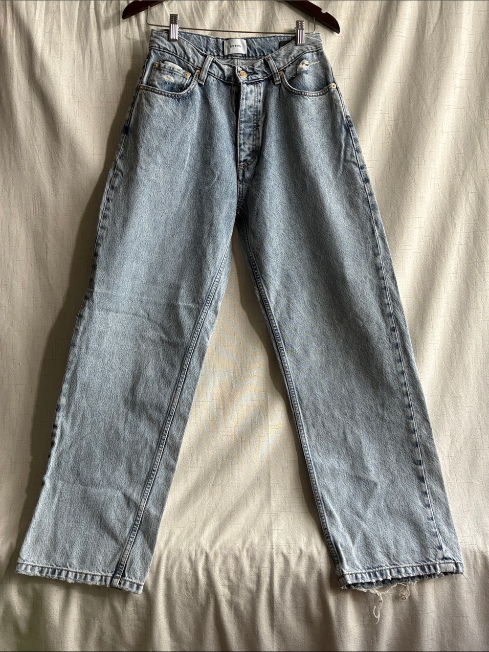 Eytys Light Blue Straight-Leg Women’s Jeans